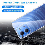 Effcotuo tok Xiaomi Redmi 15C 5G/4G/POCO C85 5G 173 átlátszó szilikon tok 2 darabos
