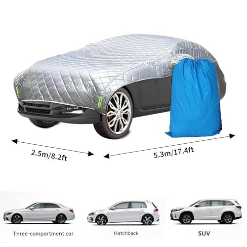 Hail Protection autótakaró SUV-hoz, 210D Oxford autóponyva jégeső elleni védelem