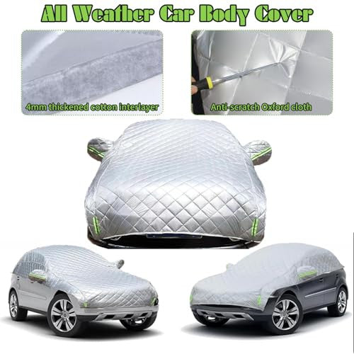 Hail Protection autótakaró SUV-hoz, 210D Oxford autóponyva jégeső elleni védelem