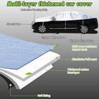 Hail Protection autótakaró SUV-hoz, 210D Oxford autóponyva jégeső elleni védelem