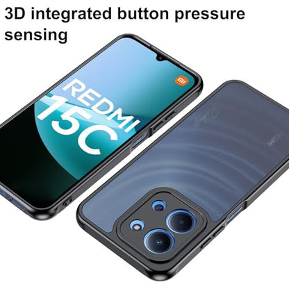 Effcotuo Xiaomi Redmi 15C tok szilikon, átlátszó