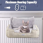 Happi N Pets macskaágy radiátorhoz, mosható plüss huzattal, állítható fémkampókkal