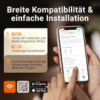 Tenda A23 wifi jelerősítő AX1500 két sávos, gigabites port, 2 x 5dBi antenna