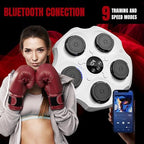 MAGIC SELECT zenei boxgép falra LED, boxkesztyű, Bluetooth, zene ritmusára világít