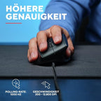 GXTrust 145 Rexxa ergonomikus gamer egér állítható RGB világítás, 10 programozható
