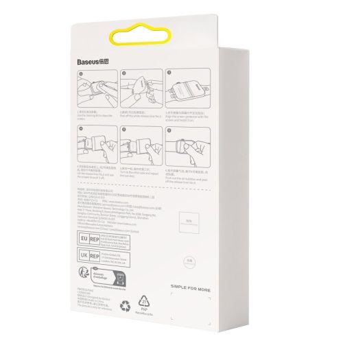 Baseus 41 mm védőfólia Apple Watch 7/8 okosórához (áttetsző)