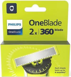 Philips OneBlade QP420/50 pótpenge, 2 darabos
