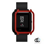 Amazfit BIP okosóra keretek - egyszínű, műanyag, piros, piros