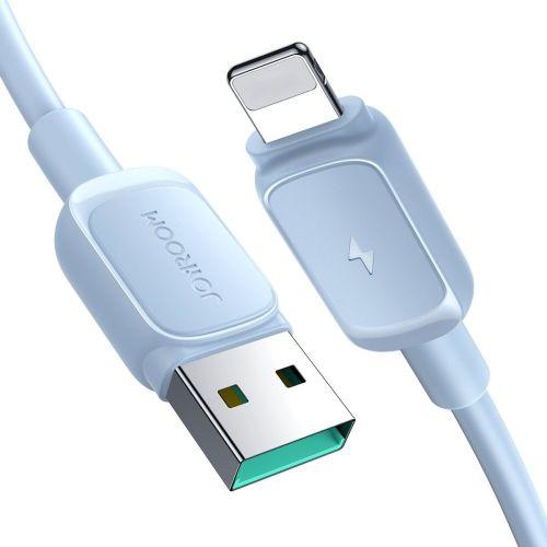 Joyroom S-AL012A14 USB-A – Lightning adatkábel, 2,4 A, 480 Mb/s, 1,2 m (kék)