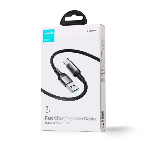 Joyroom S-UC027A10 USB – USB-C adatkábel, 3A, 1,2 m (fekete)