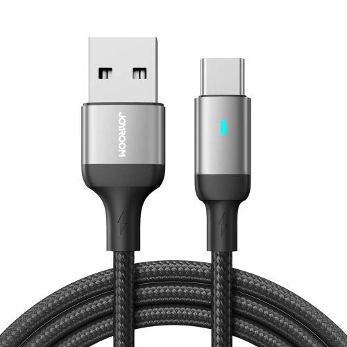 Joyroom S-UC027A10 USB – USB-C adatkábel, 3A, 1,2 m (fekete)