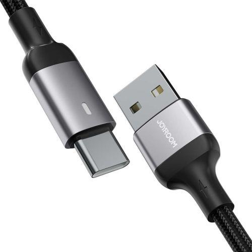 Joyroom S-UC027A10 USB – USB-C adatkábel, 3A, 1,2 m (fekete)