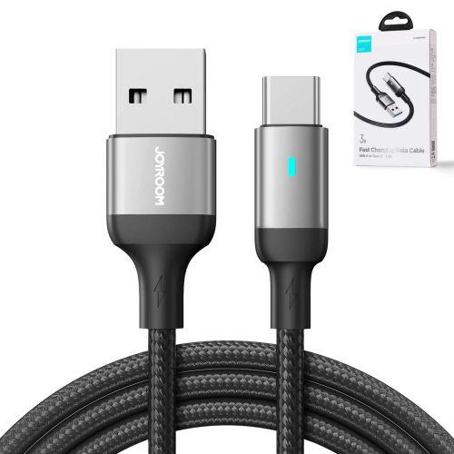 Joyroom S-UC027A10 USB – USB-C adatkábel, 3A, 1,2 m (fekete)