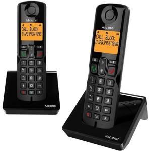 Alcatel S280 Duo vezeték nélküli telefon (fekete)