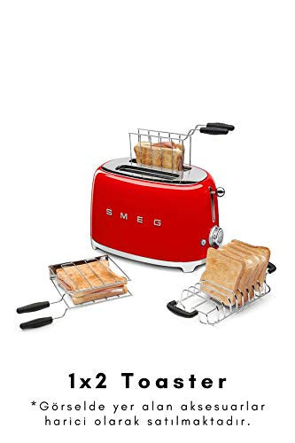 Smeg TSF01RDEU kenyérpirító (piros)