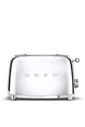 Smeg TSF01SSEU kenyérpirító (2 szeletes, 6 fokozat, melegítő, kiolvasztó, bagel funkció, morzsatálca, 950W, króm)