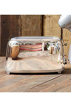 Smeg TSF01SSEU kenyérpirító (2 szeletes, 6 fokozat, melegítő, kiolvasztó, bagel funkció, morzsatálca, 950W, króm)