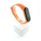 Xiaomi Mi band 3 / 4 szíjak - egyszínű, narancssárga, sárga, szilikon