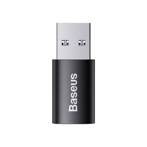 Baseus Ingenuity sorozat mini OTG adapter, USB-A 3.1 apa – USB-C anya, ZJJQ000101 (fekete)
