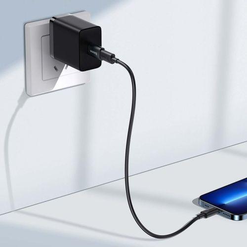 Baseus Ingenuity sorozat mini OTG adapter, USB-A 3.1 apa – USB-C anya, ZJJQ000101 (fekete)