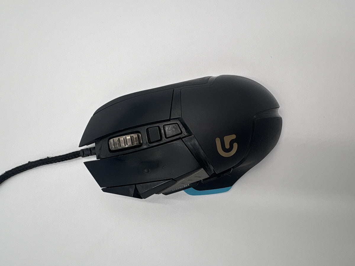 Logitech G502 HERO gamer egér, HERO szenzor, RGB, 16 000 DPI, 11 programozható gomb, laptophoz és PC-hez