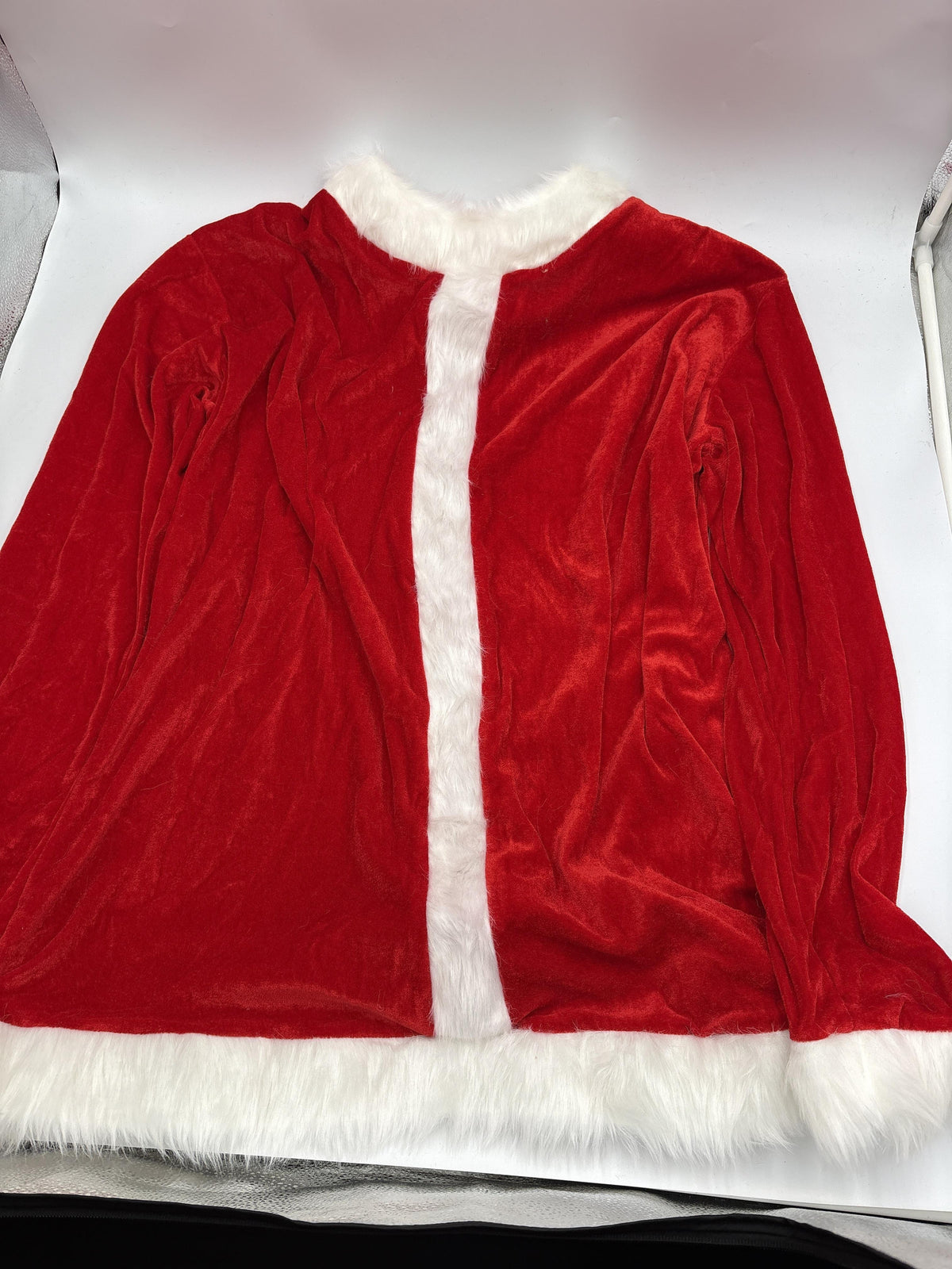 Miulruma Green Monster Grinch Costume Adult Men Women Santa Claus Suit Outfit Christmas Costume for Men Furry Green Large Monster for Christ