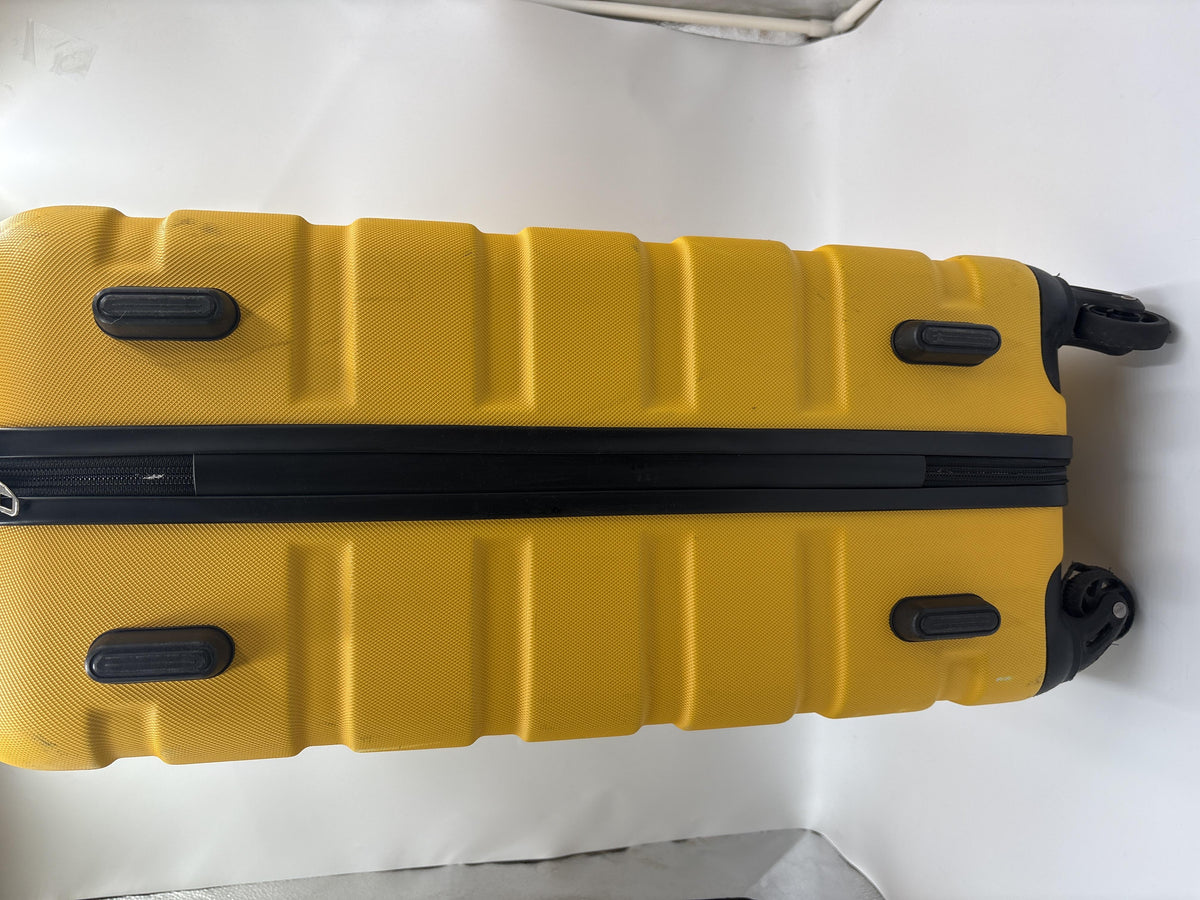 Coolife közepes bőrönd, 67 cm, PC + ABS, 360°-ban forgó kerekekkel