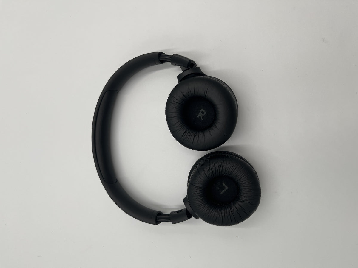 JBL Tune 510BT vezeték nélküli on-ear fejhallgató, Bluetooth 5.0, gyorstöltés, akár 40 óra üzemidő (fekete)