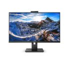 PHILIPS 329P1H IPS monitor (31.5", 3840x2160, 16:9, 350cd/m2, 4ms, USB-C/4xUSB/DP/2xHDMI/LAN, hangszóró és webkamera