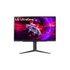 LG 27GR83Q játék monitor (240Hz, IPS, 27", 2560x1440, 16:9, 400cd/m2, 1ms, HDMI/DisplayPort/USB)