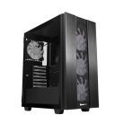 CHIEFTEC Ház Gaming Hunter2 GS-02B-OP ATX, RGB Vezérlővel, 4xRGB Ventillátor, Tápegység nélkül, Fekete