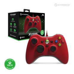   HYPERKIN Xenon Xbox Series|One/Windows 11|10 vezetékes kontroller (piros)