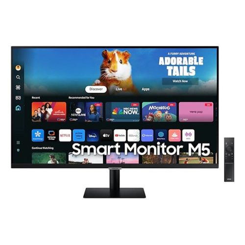 SAMSUNG LS32DM500EUXDU okos VA monitor 32" (1920x1080, 16:9, 250cd/m2, 4ms, 2xHDMI/2xUSB/WiFi/Bluetooth, hangszóró)