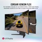 CORSAIR XENEON FLEX 45WQHD240 monitor (45", 240Hz, OLED, 3440x1440, HDR10, 2xHDMI2.1/1xDisplayport1.4)