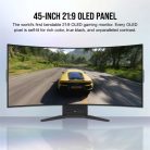 CORSAIR XENEON FLEX 45WQHD240 monitor (45", 240Hz, OLED, 3440x1440, HDR10, 2xHDMI2.1/1xDisplayport1.4)