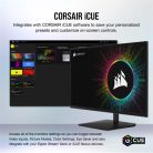 CORSAIR XENEON 32UHD144-A monitor (32", 144Hz, IPS UHD, 3840x2160, HDR600, 2xHDMI2.1/1xDisplayport1.4)