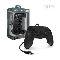 CIRKA NUFORCE PS4/PC/Mac vezetékes kontroller (fekete)