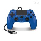 CIRKA Nuforce PS4/PC/Mac vezetékes kontroller (kék)