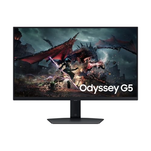 SAMSUNG G50D játék monitor 27" (2560x1440, 180Hz, IPS, 16:9, 350cd/m2, 1ms, HDMI/DisplayPort, Pivot)