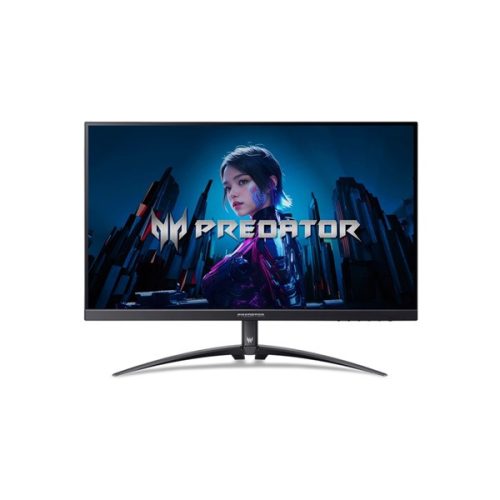 Acer Predator XB323QUM3bmiiphx monitor (31,5", 16:9 QHD, 180Hz, FreeSync, 1ms, 250 nits, 2x HDMI, DP, MM, fekete)