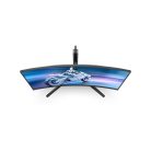 Philips 34M2C6500/00 ívelt gaming OLED monitor (3440x1440, 21:9, 0,03ms, 2xHDMI/DP/4xUSB, állítható magasság, Ambiglow)