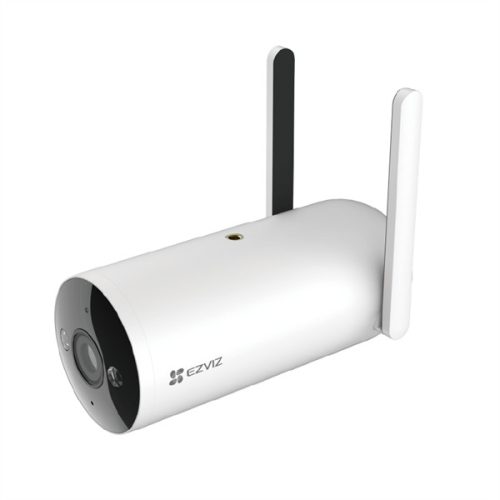 EZVIZ H5 4G 2K kültéri kamera (3MP, alakérzékelés, kétirányú beszéd, színes éjszakai látás, sziréna, IP67, H.265, 512GB)