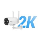 EZVIZ H5 4G 2K kültéri kamera (3MP, alakérzékelés, kétirányú beszéd, színes éjszakai látás, sziréna, IP67, H.265, 512GB)