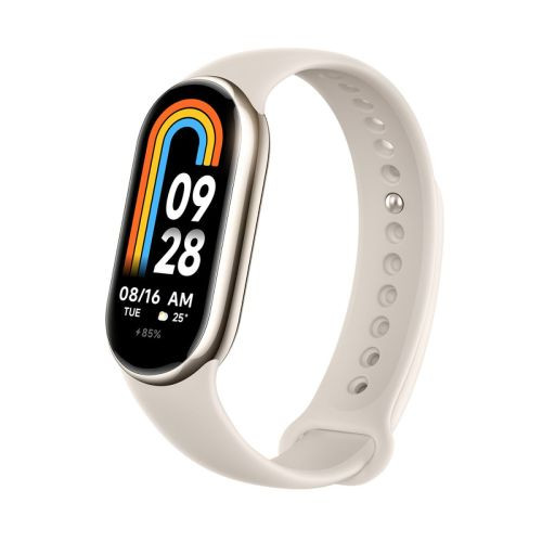 Xiaomi Mi Band 8 okoskarkötő (pezsgő arany, EU)