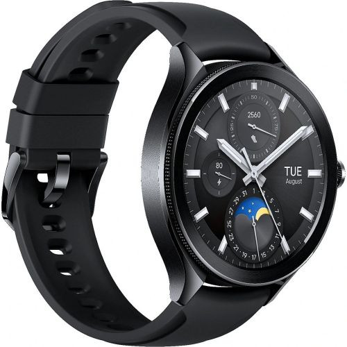 Xiaomi Watch 2 Pro 4G fekete fluorgumi szíjjal (EU)