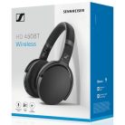 Sennheiser HD 450 vezeték nélküli fejhallgató (fekete)