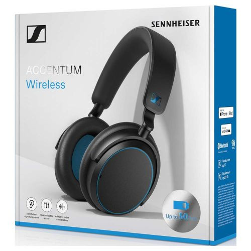 Sennheiser Accentum vezeték nélküli fejhallgató (fekete/kék)