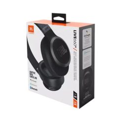   JBL Live 660NC Bluetooth vezeték nélküli On-Ear fejhallgató Fekete EU.