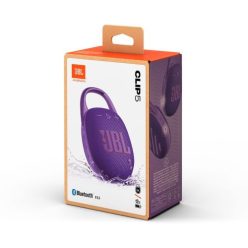 JBL CLIP 5 bluetooth vezeték nélküli hangszóró (lila)