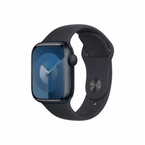 Apple Watch Series 9 GPS 41mm (éjféli alumínium tok, éjfekete sport szíj S/M)